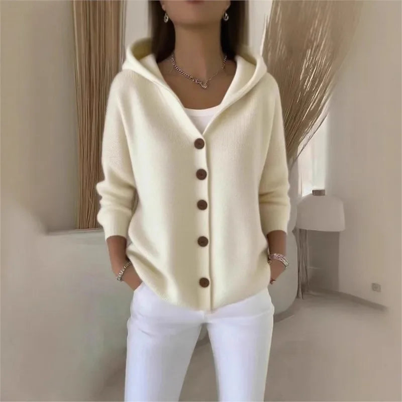 © Wooléa - Cardigan con cappuccio