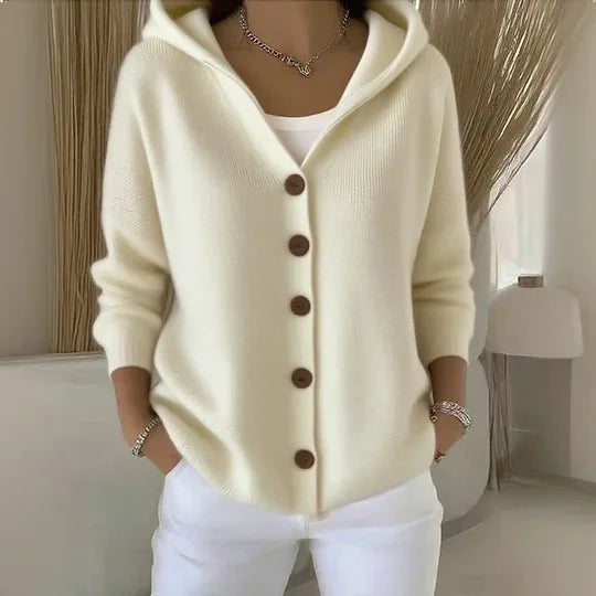 © Wooléa - Cardigan con cappuccio