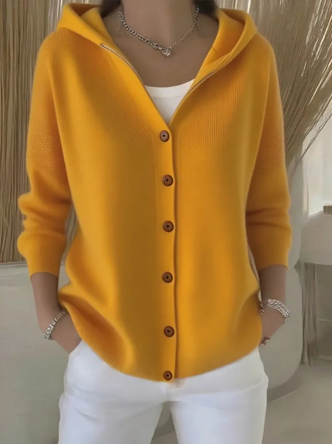 © Wooléa - Cardigan con cappuccio