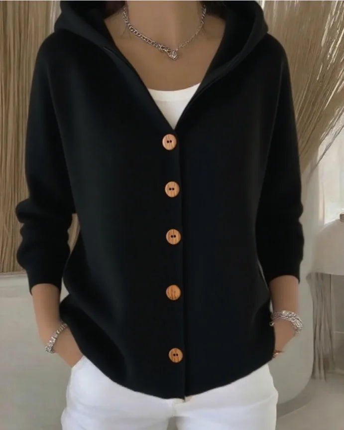 © Wooléa - Cardigan con cappuccio