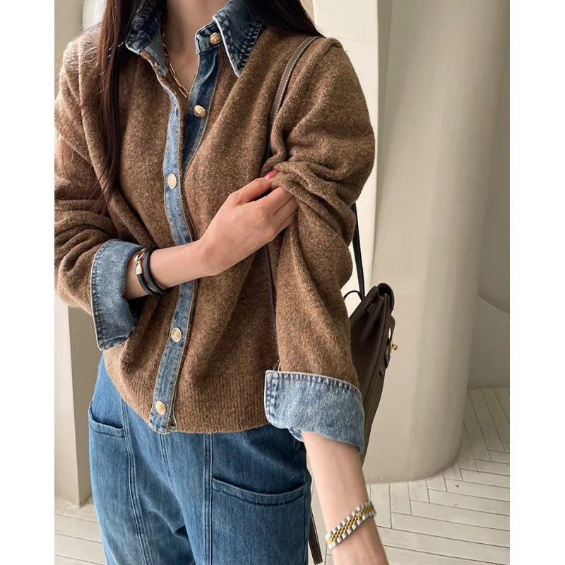 © Wooléa – Cardigan Doppio Stile