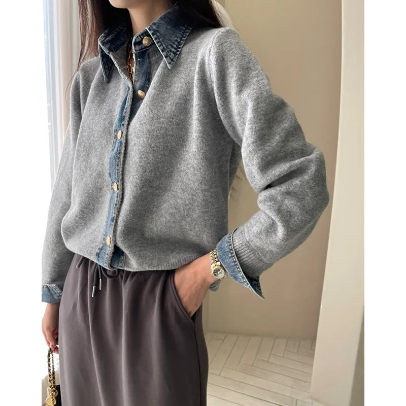 © Wooléa – Cardigan Doppio Stile